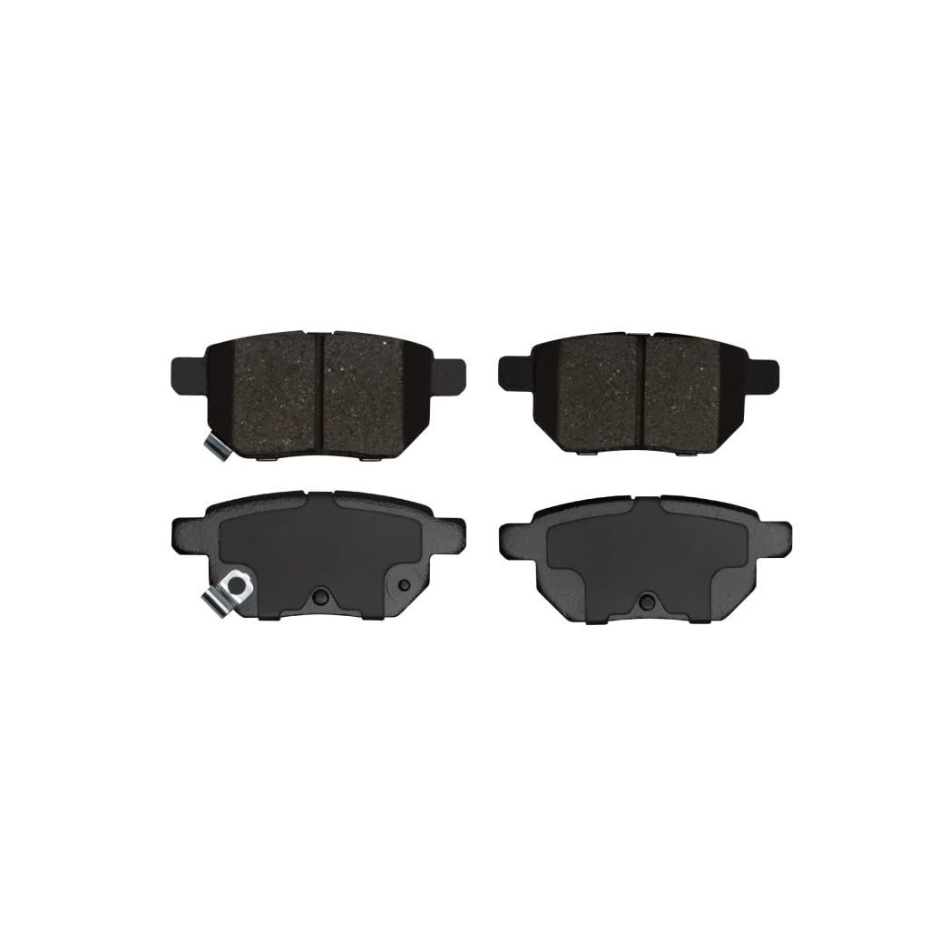Front Brake Pads For Lexus Ct200h 2011 To 2017 4000 Hybridynamic Series Mechanical Wear Sensor 1 68 Inner Pad Height 0 57 In