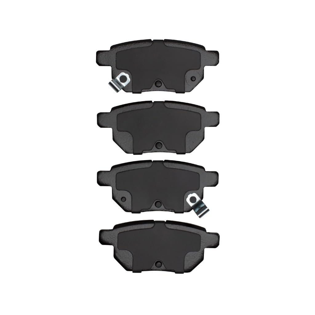 Front Brake Pads For Lexus Ct200h 2011 To 2017 4000 Hybridynamic Series Mechanical Wear Sensor 1 68 Inner Pad Height 0 57 In