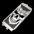 Fengren Motorcycle Steel Chrome Skull Radiator Grill Cover Guard Protector For Honda Shadow Ace Vt400 Vt750 1997-2003 Spirit 