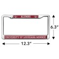 University Of Louisiana Monroe Alumni Full Size Standard License Plate Metal Frame