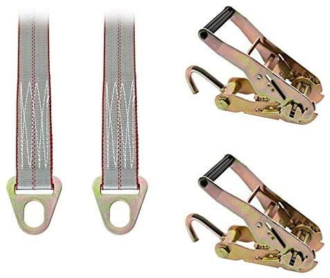 2 Pair 7031-sfh2 X2 2808-gp Two Wheel Lift Straps Ratchets Chevron Wrecker Tow Truck Compare To 38-1a 38-20a