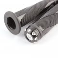 Rich Choices 7 8 22mm Motorcycle Cnc Aluminum Rubber Gel Hand Grips Handlebar For Sports Bike Chopper Cruiser