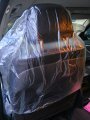 Moyishi Car Disposable Plastic Seat Covers Vehicle Protector Mechanic Valet Pet 50pcs
