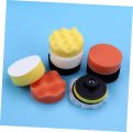Totority 20 Pcs 3 Polish Machine For Cars Cosmetology Kit Car Polisher Pulidora Para Autos Buffing Sponge Pads Wool And Grip
