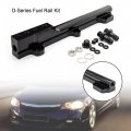 Topteng Car Aluminum D Series High Flow Fuel Rail Kit Fits For Civic Cr-x D15b7 D15b8 D16a6 D16z6