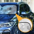 Vintage Heraldic Pattern With Lions Horses Griffins And Fleur De Lis Auto Car Windshield Sun Shade Window Uv Ray Visor