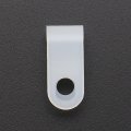 Baomain R-type Cable Clamp 3 8 Inch White Uc-2 Pack Of 100