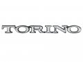 Auto Krafters Compatible Replacement For Torino Emblem 1968-70 Quarter Panel Or Station Wagon Tailgate 1-piece Open Letter