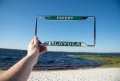Loyola Maryland University Greyhounds Metal License Plate Frame For Front Or Back Of Car Officially Licensed Parent