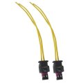 2 Pcs Front Rear Side Marker Light Pigtail Connector Wires For 2021 2020 2019 2018 2017 2016 2015 Chrysler 300 300c