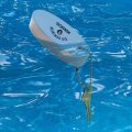 Graphics More Old Dominion University Official Logo Floating Keychain Oval Foam Fishing Boat Buoy Key Float