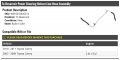 Power Steering Return Line Hose Assembly To Reservoir Compatible With 2007-2011 Toyota Camry 2 4l 4-cylinder