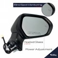 Spieg To1321368 Passenger Side Mirror Replacement For Toyota Camry 2018-2021 Power Heated Turn Signal Blind Spot Monitoring Ptm