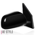 Powered Passenger Right Side View Door Mirror For Toyota Rav4 06-12 Black Textured Finish Manual Folding And Adjustment