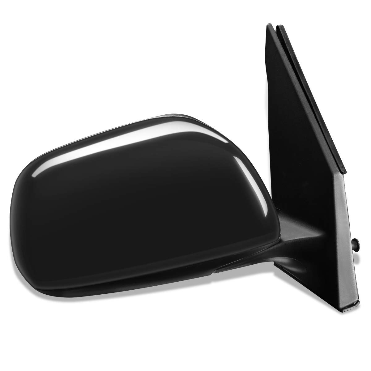 Powered Passenger Right Side View Door Mirror For Toyota Rav4 06-12 Black Textured Finish Manual Folding And Adjustment