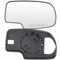 Ocpty Driver And Passenger Side Replacement Mirror Glass Fit For 1999-2000 Chevy Silverado Pickup 2001-2006 Manual Adjustment