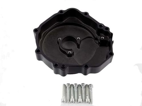 Black Stator Engine Side Cover For 2005-2008 Suzuki Gsxr Gsx-r 1000 2006 2007