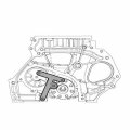 Dptool Oil Pump Sprocket Holding Tool Engine Balance Shaft Locking Timing Compatible With Buick Cadillac Suitable For 1 3t Gl6