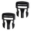 2 Pcs Door Net Buckle Clips For Polaris Ranger Crew 900 Xp 2016 2020 1000xp 2022 And Diesel 40mm Male Mesh Side Safety Fastener 