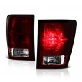 Smoke Red Lens Oe-style Tail Light Lamp Assembly For 2007-2010 Jeep Grand Cherokee Driver Passenger Side Pair Set 