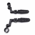 Hongk- Front 1 25 Tombstone Offset Mount Clamp Foot Peg Compatible With Suzuki Vl Intruder Boulevard B01bn0m0bm