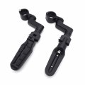 Hongk- Front 1 25 Tombstone Offset Mount Clamp Foot Peg Compatible With Suzuki Vl Intruder Boulevard B01bn0m0bm