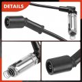 A-premium Ignition Spark Plug Wires Set Of 8 Compatible With Chevrolet Silverado 1500 2500 3500 Hd Tahoe Suburban Gmc Sierra