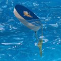 Graphics More Montana State University Primary Logo Floating Keychain Oval Foam Fishing Boat Buoy Key Float