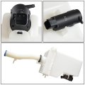 Auto Dynasty Hy1288110 Factory Style Car Windshield Washer Reservoir Tank Cap Filler Tube Fluid Pump Compatible With Accent Rio