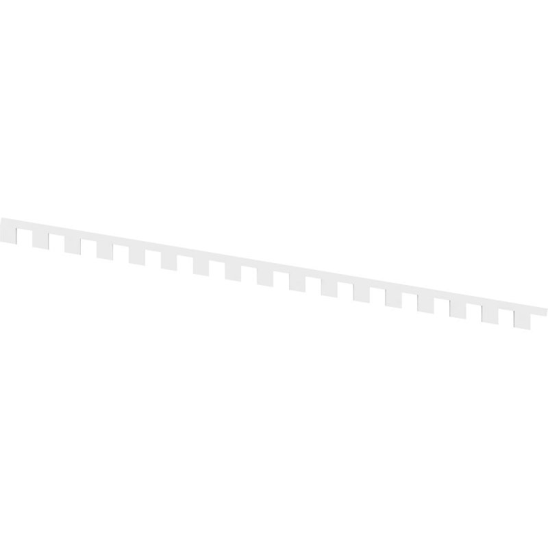 Ekena Millwork Denp04pr0212fay00 Pvc Dentil Trim White