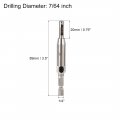 Uxcell Self Centering Hinge Tapper Core Drill Bit Hole Puncher 7 64 Diameter For Woodworking Silver