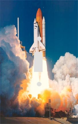 Blast Off Rocket Decorative Switchplate Cover
