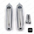 Smt-1 Spike 6 Rise Chromed Billet Handlebar Risers Compatible With Honda Yamaha Suzuki Kawasaki Motorcycle B00xirxkrw