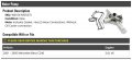 Water Pump And Gasket 2 Hose Connectors Without Oil Cooler Connection Compatible With001-2005 Mercedes-benz C240 2 6l V6