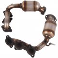 Topaz 16392 16393 Epa Compliant Catalytic Converter With Gasket For Toyota Sienna 2004-2006 3 3l Catalyst Convertor 40373 50274 