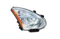 Passenger Side Headlight Assembly 315-1167r-asn For Nissan Rogue 2009-2010 Halogen Light Source Waterproof And Polished Finish 
