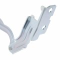 Fo1236163 Factory Style Car Engine Hood Hinge Assembly Compatible With Ford Taurus 2010-2019 Passenger Right Side Silver