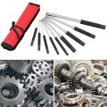 9 Piece Pin Punch Set Chrome Vanadium Steel For Automotive Watch Repair Jewellery And Crafts 1 16 In To 5 Wd43917 With Nylon