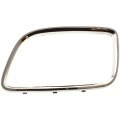 Pontiac Torrent Grille Trim 2006 2007 2008 2009 Driver Side Outer Chrome Fits Gm1200566 15142121 Standard Style Plastic 
