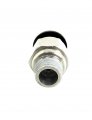 Uxcell Pneumatic Fittings 8mm Tube To 1 8bsp Male Straight Connector 5 Pcs