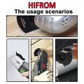 Hifrom 3-7 16 Inch 87mm Semi-circular Wood Plastic Soft-metal Oscillating Saw Blades Kit Blade Set Compatible With Most Of Tool