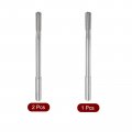 Uxcell 5 6mm And 7mm Chucking Reamer Cobalt M35 Lathe Machine D4 6 Straight Flutes Round Shank Milling Cutting Tool For