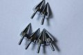 Semt-universal Chrome Motorcycle Spike Bolts Compatible With Windscreen Fairings License Plate B074njqbfb