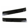 Grille Molding For Chevy Silverado 1500 2500 Hd 2003 2004 2005 2006 Driver And Passenger Side Pair Chrome Finish Plastic 