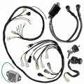 Caltric Wiring Harness Switch Key Coil And Regulator Compatible With Yamaha Banshee 350 Yfz350 2002 2003 2004 2005 2006