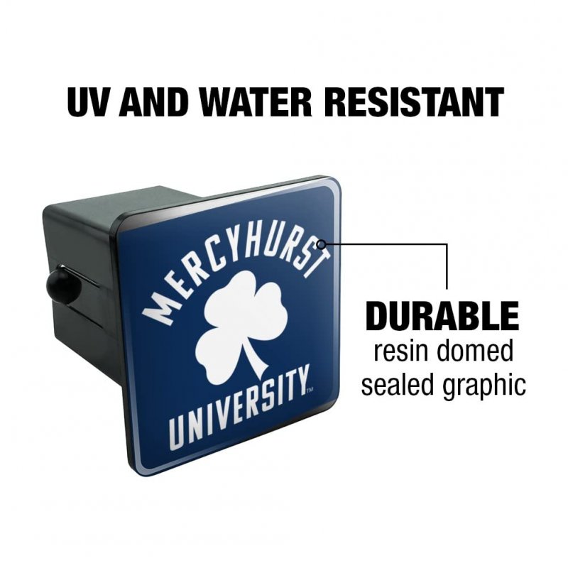 Mercyhurst University Bears Logo Tow Trailer Hitch Cover Plug Insert 2