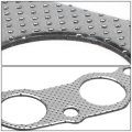 Aluminum Exhaust Manifold Header Gasket Set Compatible With 01-05 Lexus Is300 Engine