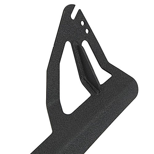 Auxmart 52 Straight Led Light Bar Upper Windshield Mounting Brackets For 07-17 Jeep Wrangler Jk