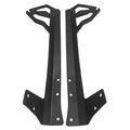 Auxmart 52 Straight Led Light Bar Upper Windshield Mounting Brackets For 07-17 Jeep Wrangler Jk 