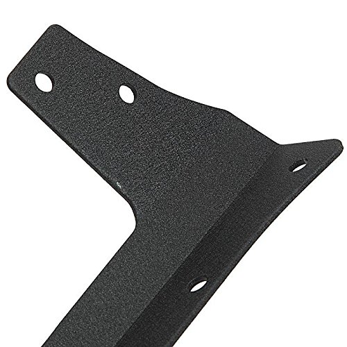 Auxmart 52 Straight Led Light Bar Upper Windshield Mounting Brackets For 07-17 Jeep Wrangler Jk